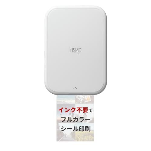 キヤノン Canon スマホ専用ミニフォトプリンター iNSPiC PV-223-WH 写真用 ホワイト フルカラー インク不要ma 56ca5fa2