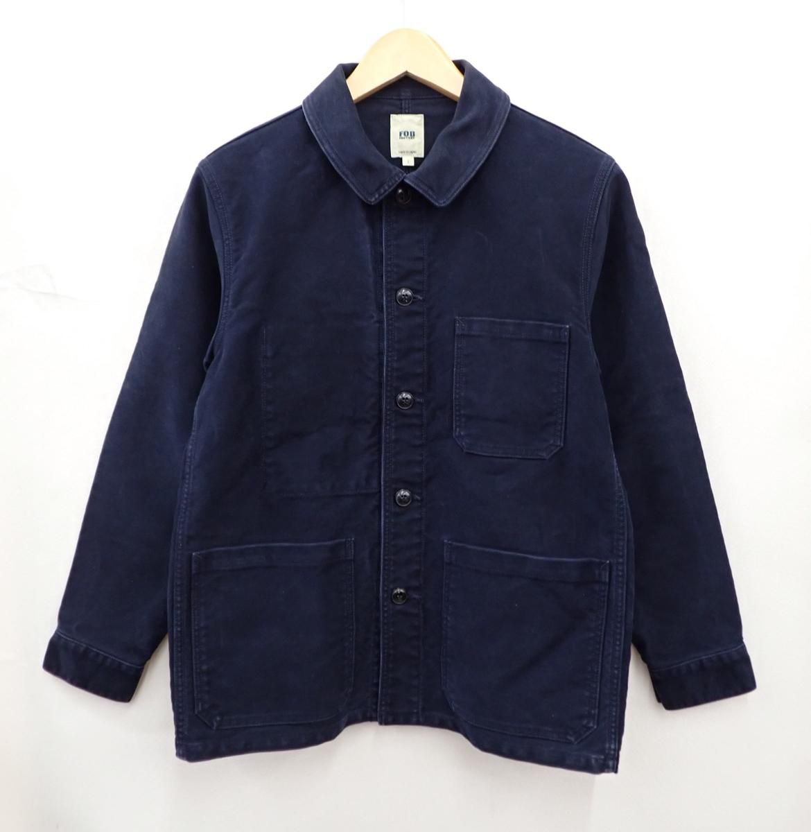 ★7194☆FOB FACTORY エフオービー ファクトリー FRENCH MOLESKIN JKT フレンチ モールスキン ジャケット F2373　S