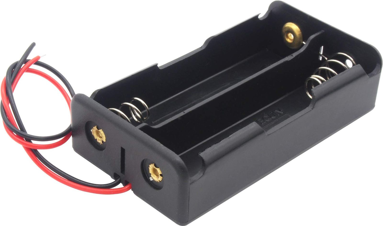 オーディオファン 電池ボックス 18650サイズ 2本用 リード線あり 直列