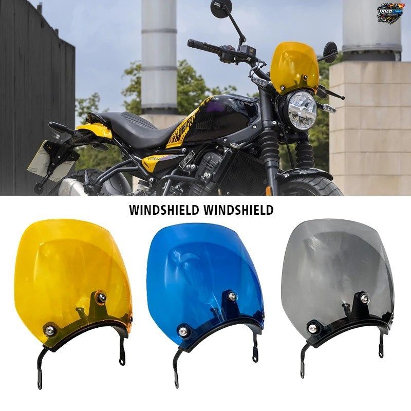 オートバイ用ウインドシールド GUERRILLA 450 ウインドシールド 高さのあるウインドシールド GUERRILLA450 用パーツ GUERRILLA450 2024 202