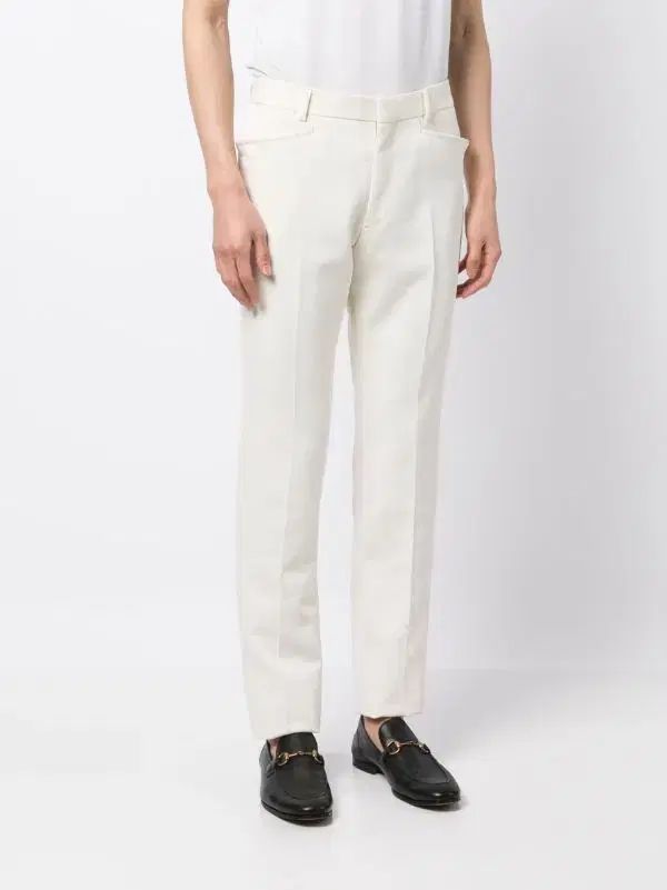 TOM FORD トムフォード 白 パンツ 48 未使用品