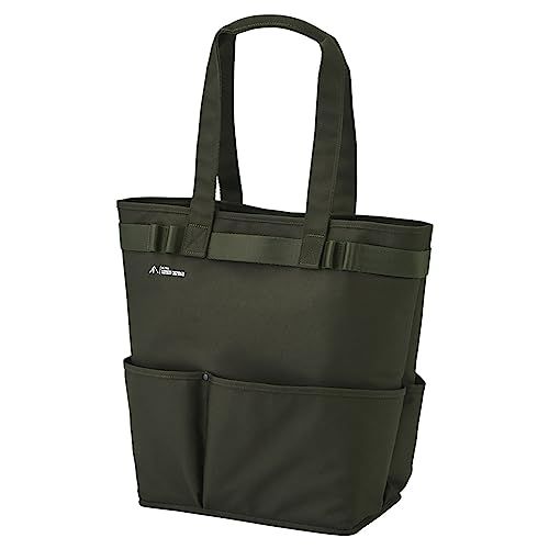 リヒトラブ ALTNA ツールバッグ タテ型 コーデュラ 耐荷重50kg 自立 大容量 肩掛け モバイル オフィス アウトドア トート オリーブ A7751ー22t