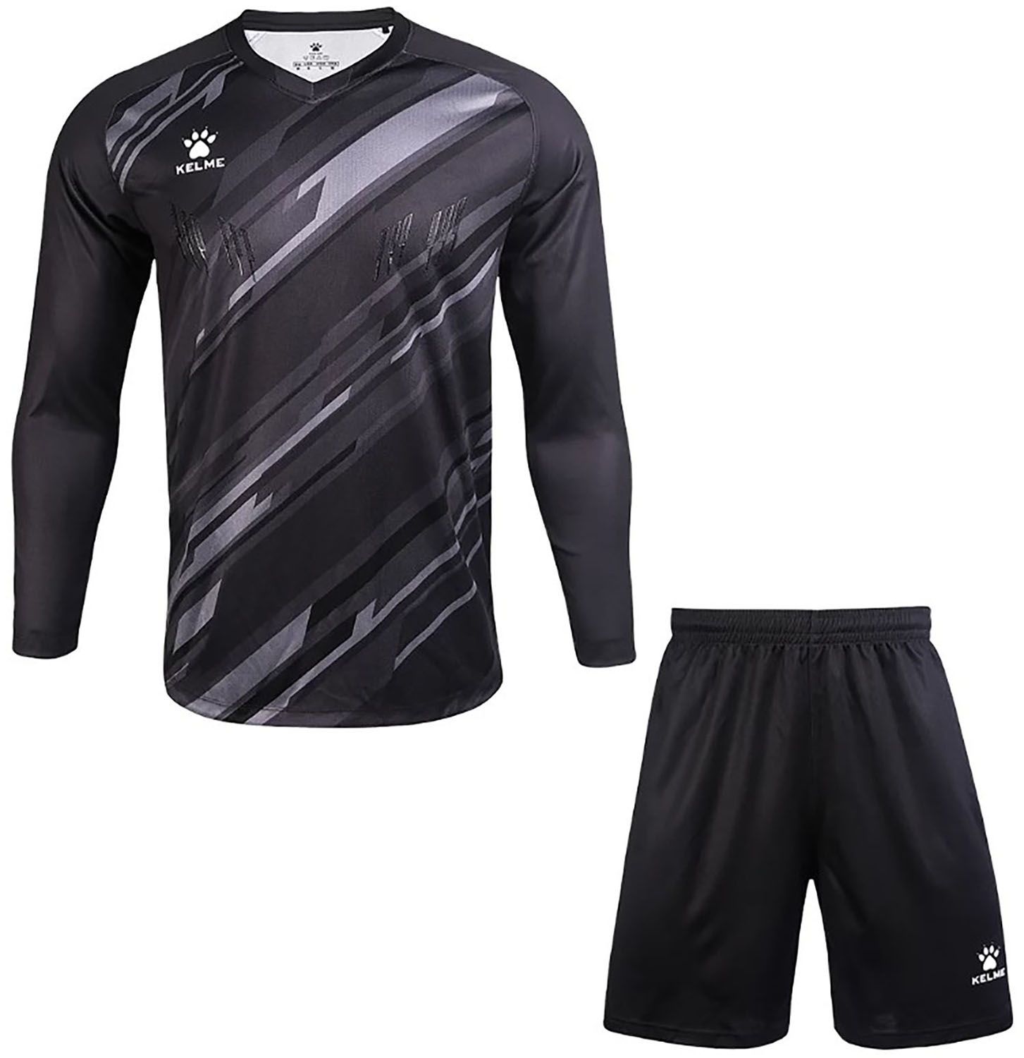 ケレメ KELME フットサル ゴールキーパーシャツ & パンツセット 7361ZB1256 404 スカイブルー