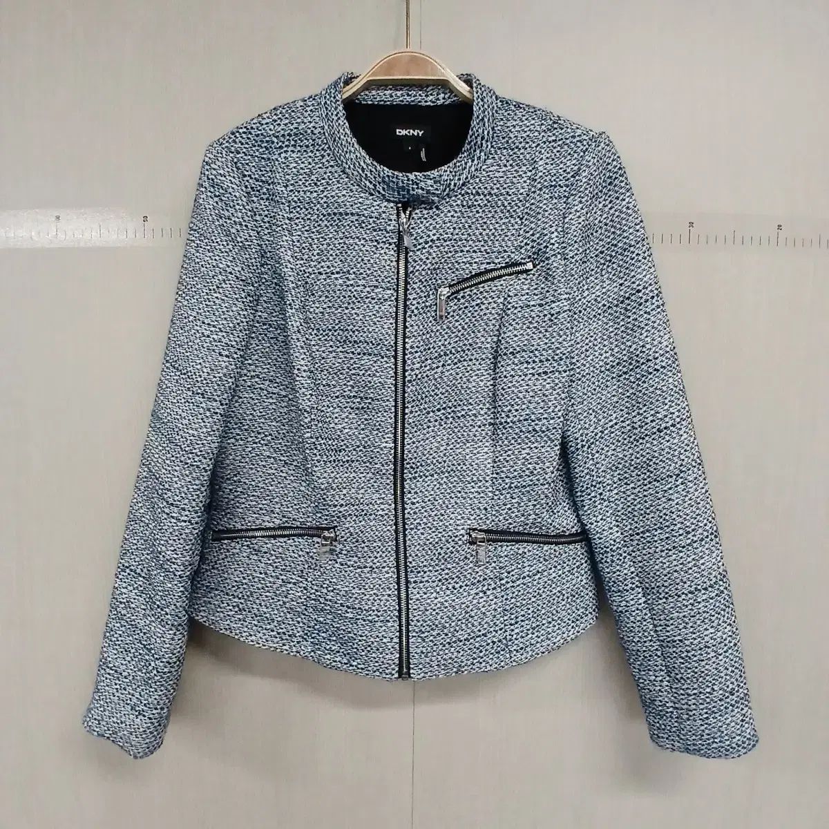 DKNY ツイード ブルゾン ジャケット