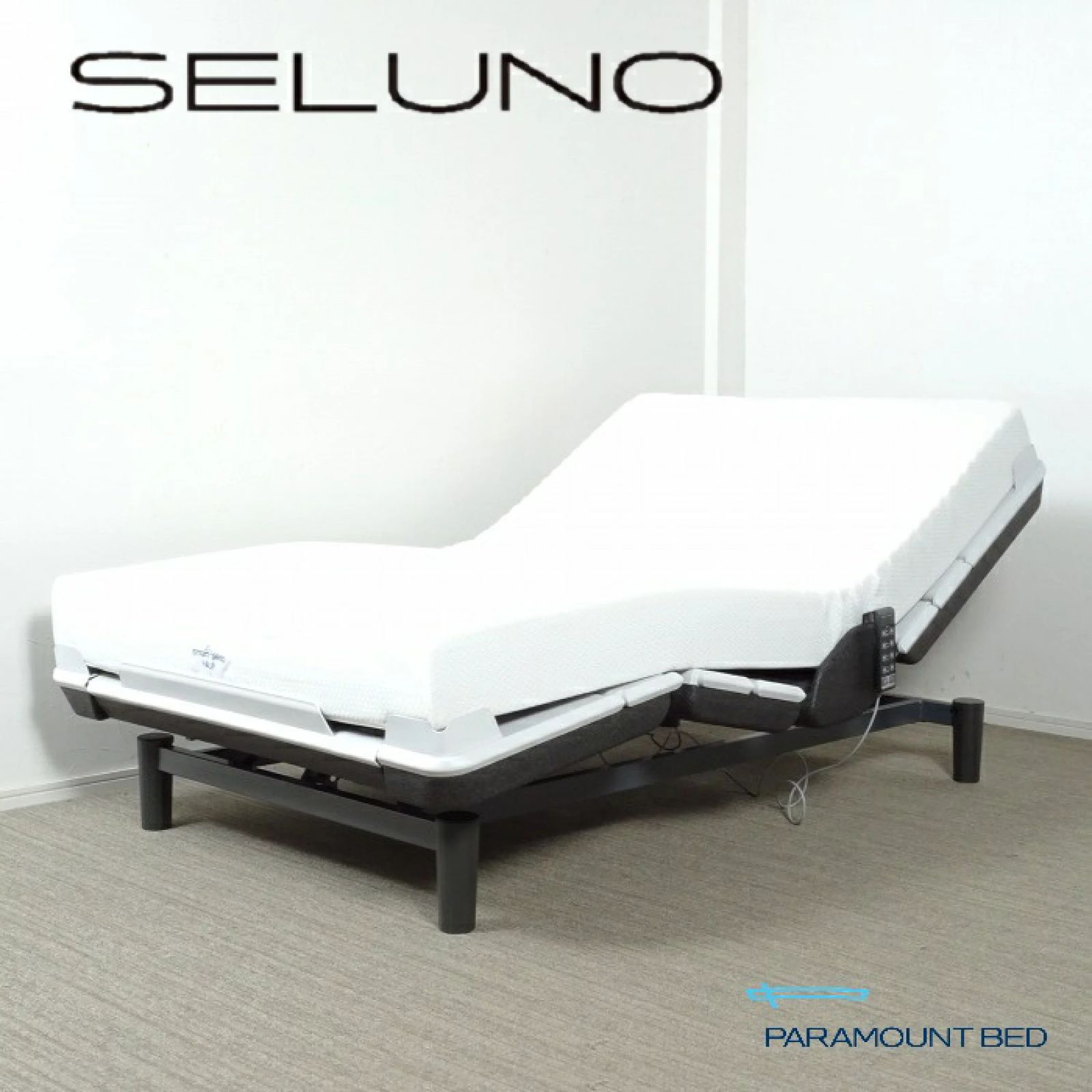◾︎SELUNO◾︎ 【短期展示超美品】PARAMOUNT BED パラマウントベッド ActiveSleep / アクティブスリープ 電動セミダブルベッド / 2025年購入品 56万 x488