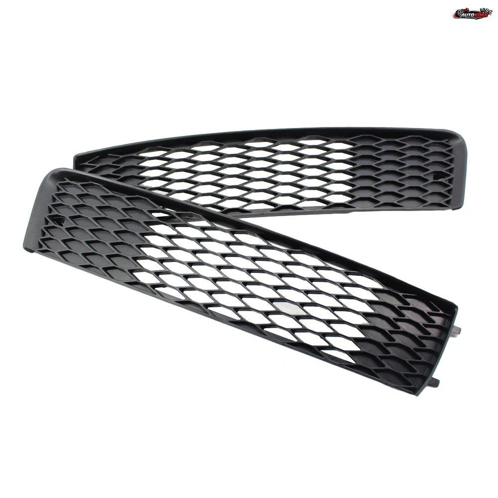 アウディ Q7 S-LINE 2010 - 15 用フロントバンパーフォグライトカバーグリル左右セット 4L0807697B 4L0807698B