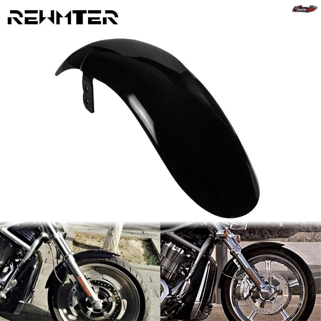 ハーレー V-ROD VRSCAW NIGHT ROD SPECIAL 2003-2011 用 ABS 製 フロントフェンダー マッドガード 1個 グロスブラック 10,480円