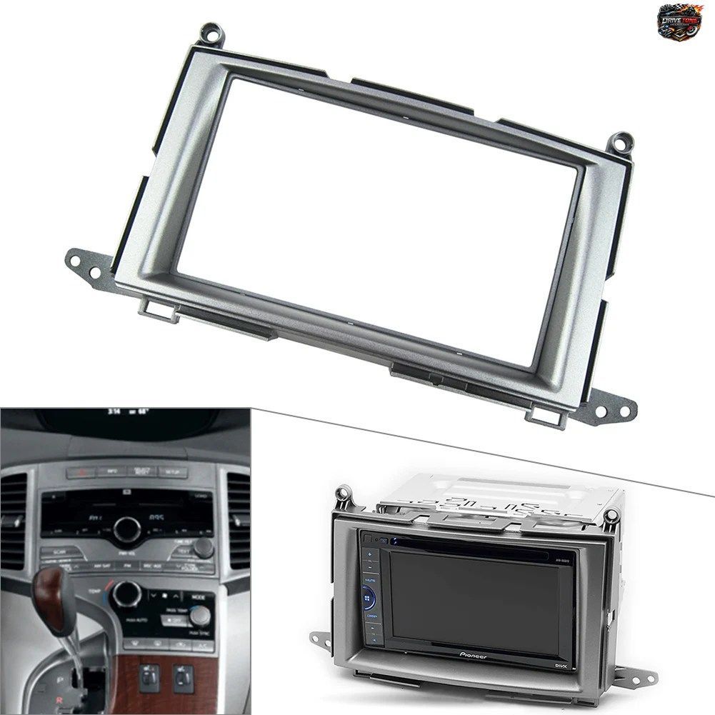 トヨタ ヴェンザ 2008 - 16 用 2DIN カーラジオ フェイシア ステレオ トリム ダッシュ キット