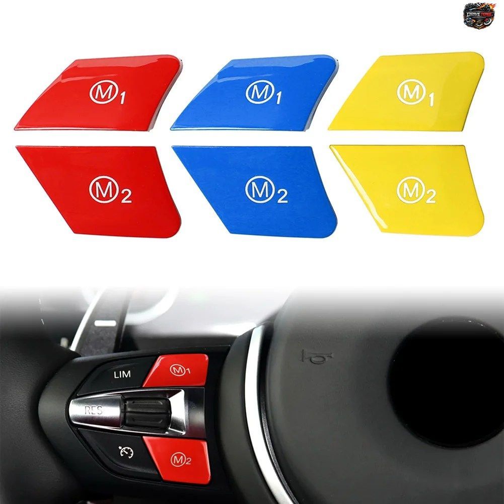 BMW 1 2 3 4 5 6 シリーズ X5 X6 F20 F22 F30 F10 F32 F06 F12 F15 F16 用カーステアリングホイール M1 M2 モードスイッチボタンカバー