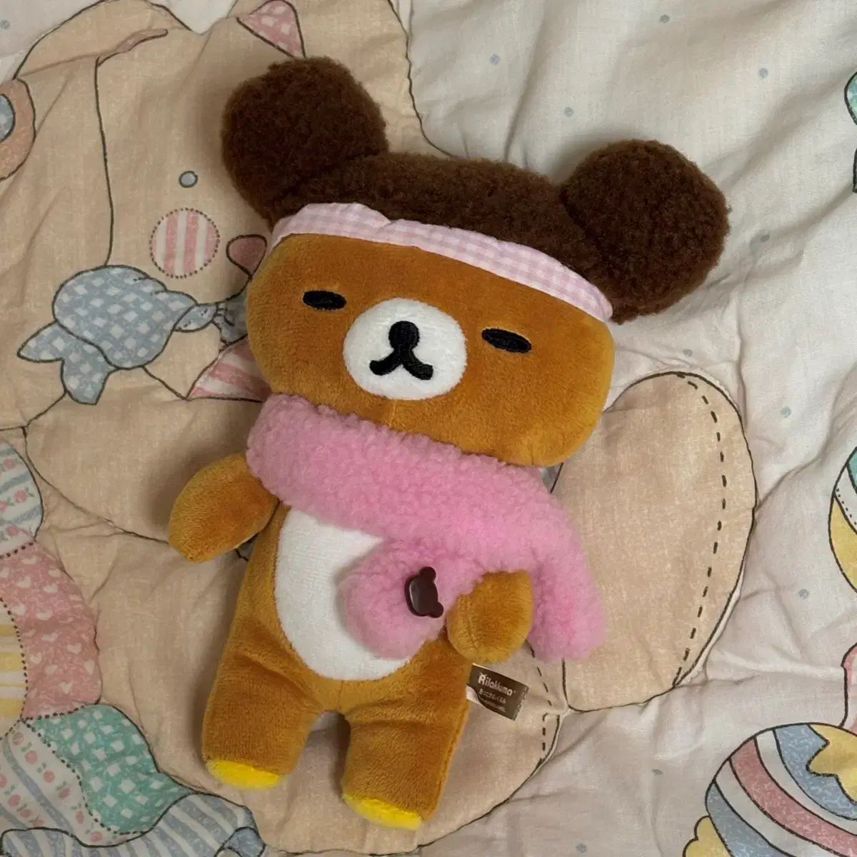 古典ヴィンテージチョコいちごアポロリラックマぬいぐるみ