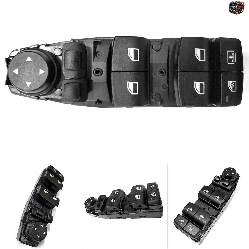 BMW F01 F02 F10 F30用運転席側パワーウィンドウマスタースイッチ 61319241956 自動車部品