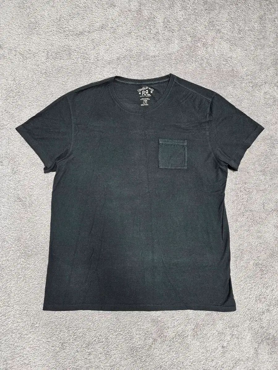RRL(ダブルアールエル) ガーメントダイ ポケット Tシャツ