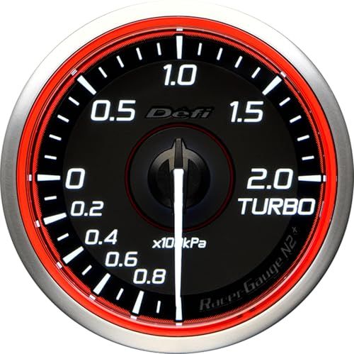 デフィ(Defi) 日本精機 Racer GaugeN2+ 60TURBO200K RE DF19502kk b3d40494