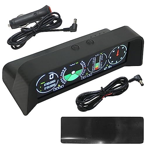 汎用 デジタル 傾斜 角度 計 クリノメーター 12v 24v ジムニー JA11 JB23 JB64 ランクル 70 77 80 100 軽トラ 追加 メーターkk 5366c91d