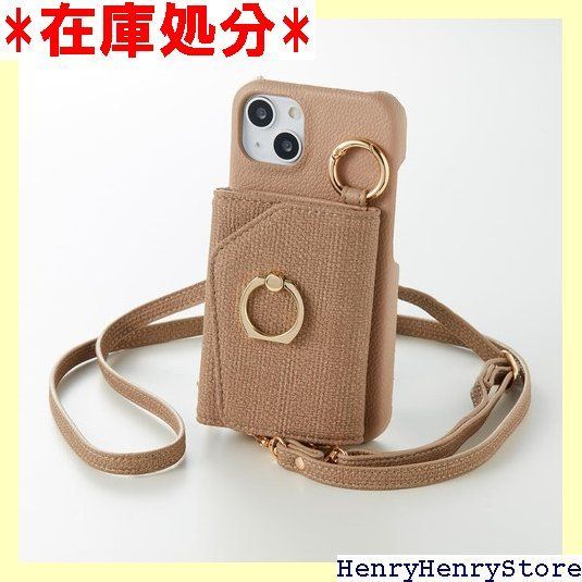 enHANCE スマホケース ショルダーストラップ付 iphone 16 ケース 2940