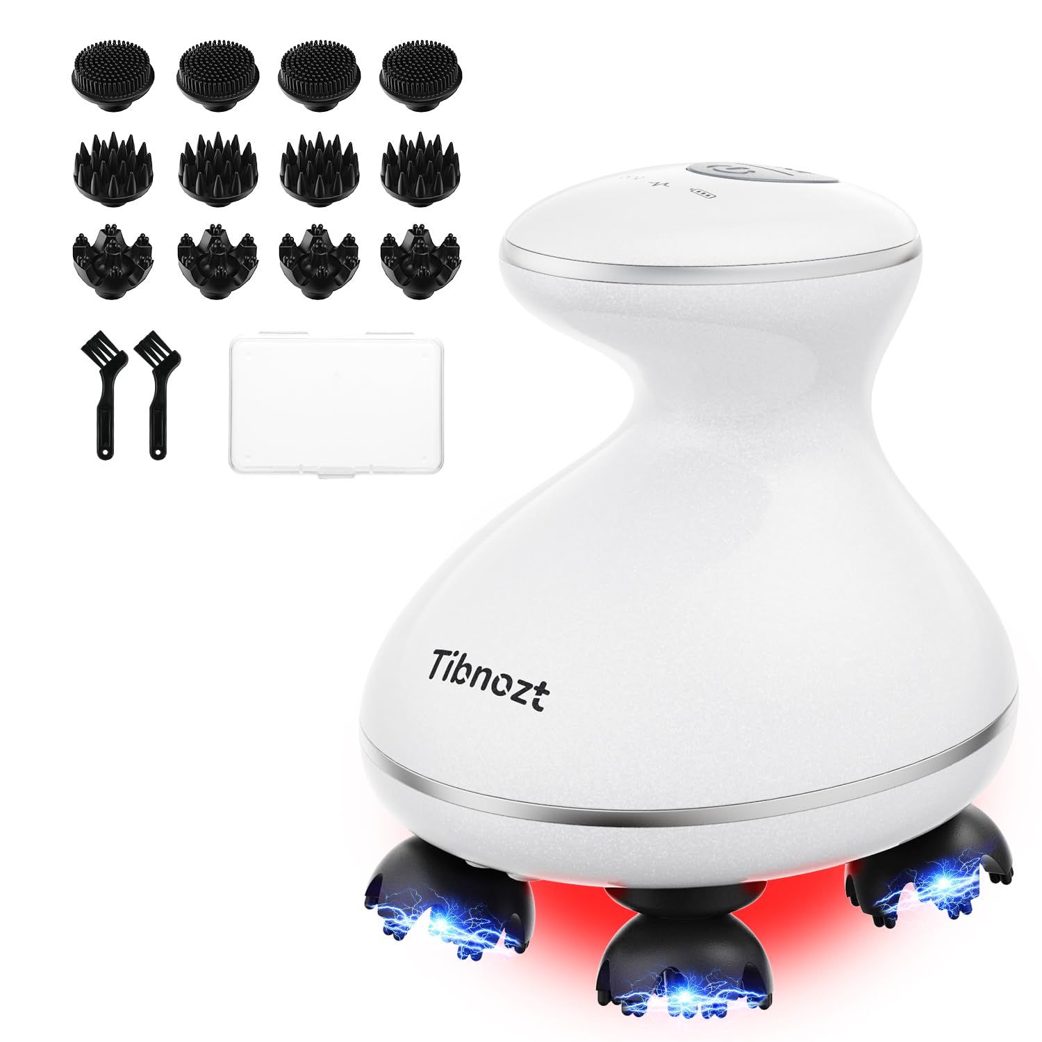 3D頭皮エステ 電動頭皮ブラシ 赤色LED機能付き Amazon.co.jp: ヘッドスパ 赤色LEDライト 電動頭皮ブラシ 頭皮エステ