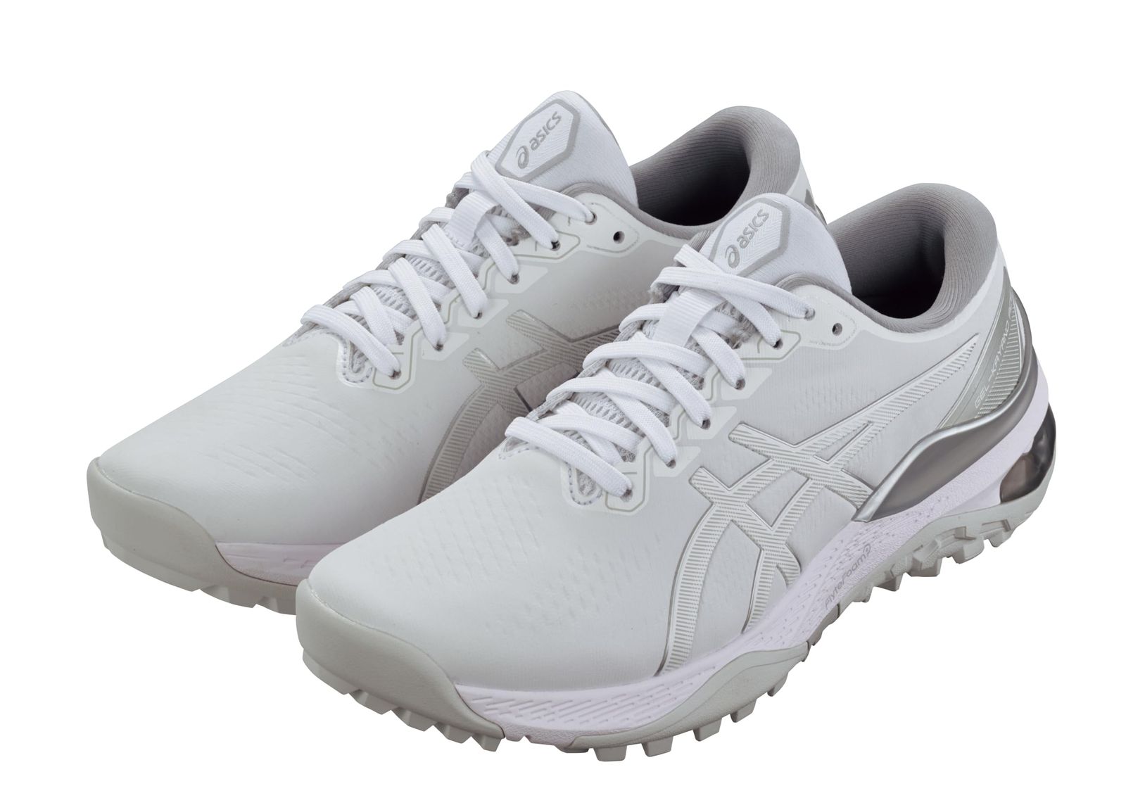 新品 アシックス(asics) GEL-KAYANO ACE2 レディス ゴルフシューズ 1112A050 020 ホワイト/ピュアシルバー 23.5m