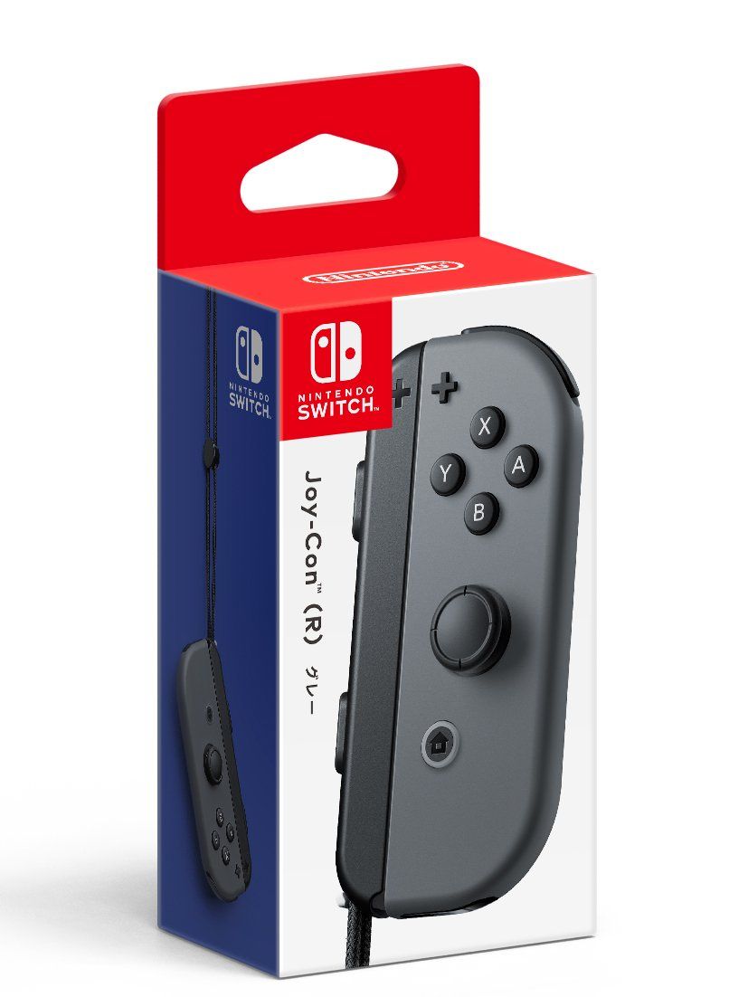 新品 【任天堂純正品】Joy-Con (R) グレー