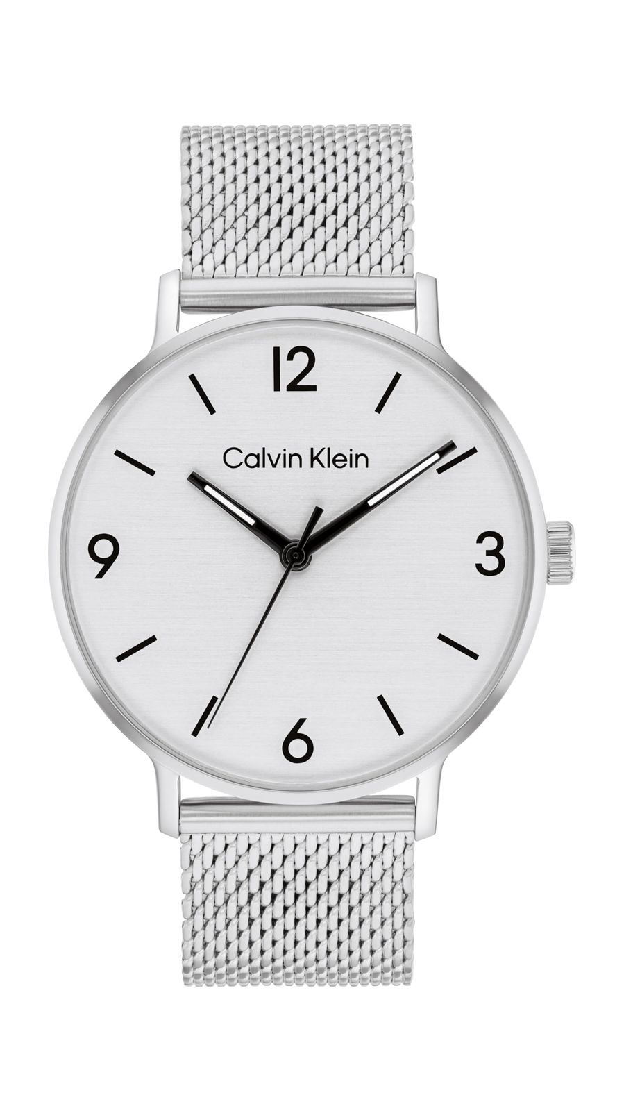 新品 [Calvin Klein] 腕時計 2023 ck25200433 メンズ シルバー