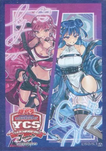 【中古】サプライ [単品] Evil★Twin キスキル＆リィラ 特製デュエリストカードプロテクター(スリーブ) 「遊戯王OCG デュエルモンスターズ Evil★Twin デュエルセット Yu-Gi-Oh! Championship Series Japan