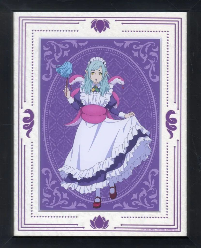 【中古】原画イラストボード 付属品付)鬼灯の冷徹 お香 キャラファイングラフ