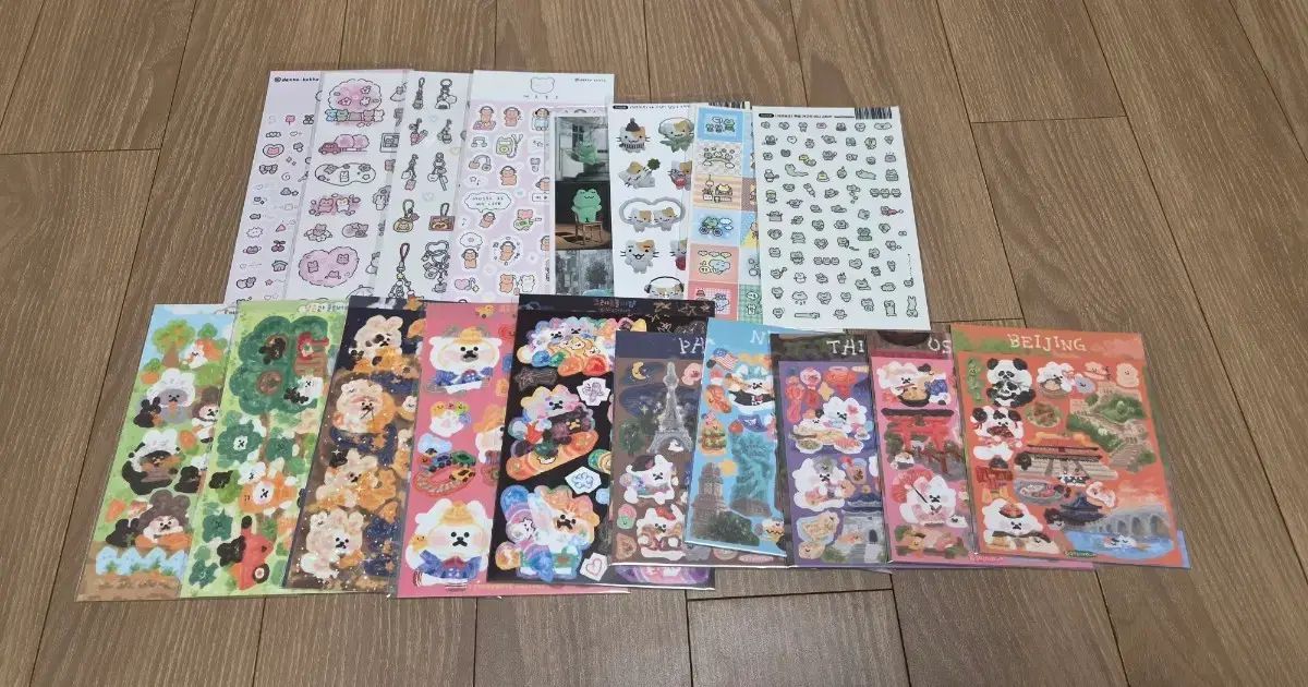 1番/人気作家ダイアリーデコ シールステッカー 新品 100枚 まとめ売り/商品別価格設定あり 870/送料込み