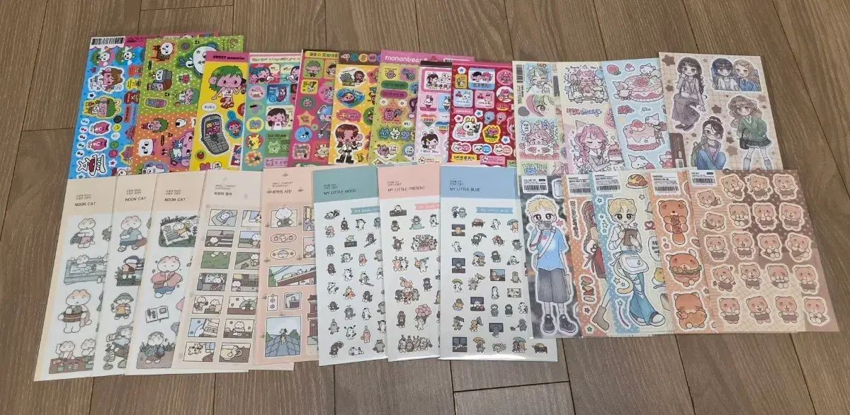 4番/人気作家ダイアリーデコシールステッカー新品100枚まとめ売り/商品別価格設定あり870/送料込み
