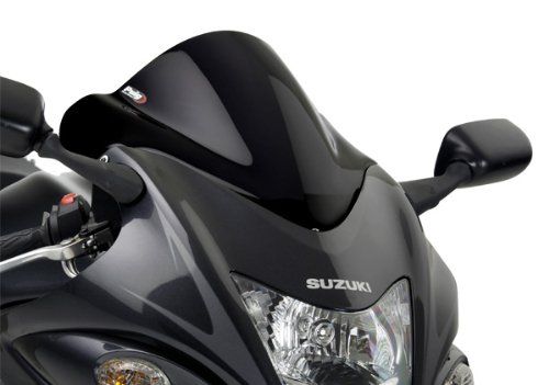 新品 Puig 4826N RACING-SCREEN 【BLACK】 SUZUKI GSX1300R隼(08-15) プーチ スクリーン カウル オートバイ バイク パーツ