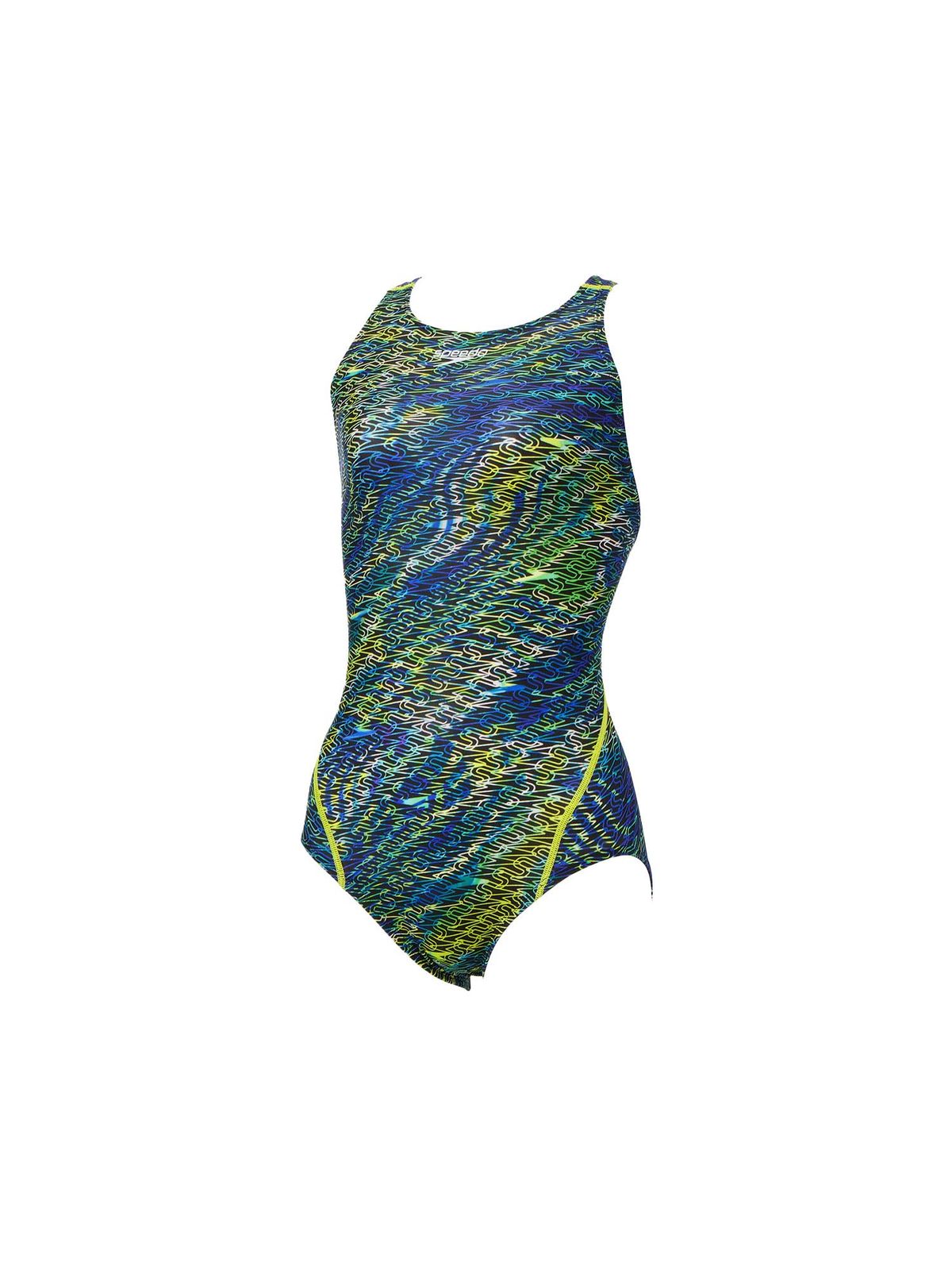 新品 [スピード] 競泳水着 FLEX Σχ Comfocut Suit フレックスシグマカイコンフォカットスーツ レディース ブルー/ライム M