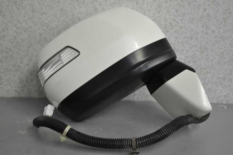 右 ドアミラー 電格 10P ウィンカー ヒーター付 NH624P 白 (RK5 RK1) ステップワゴン スパーダ 前期 M47 s024501B