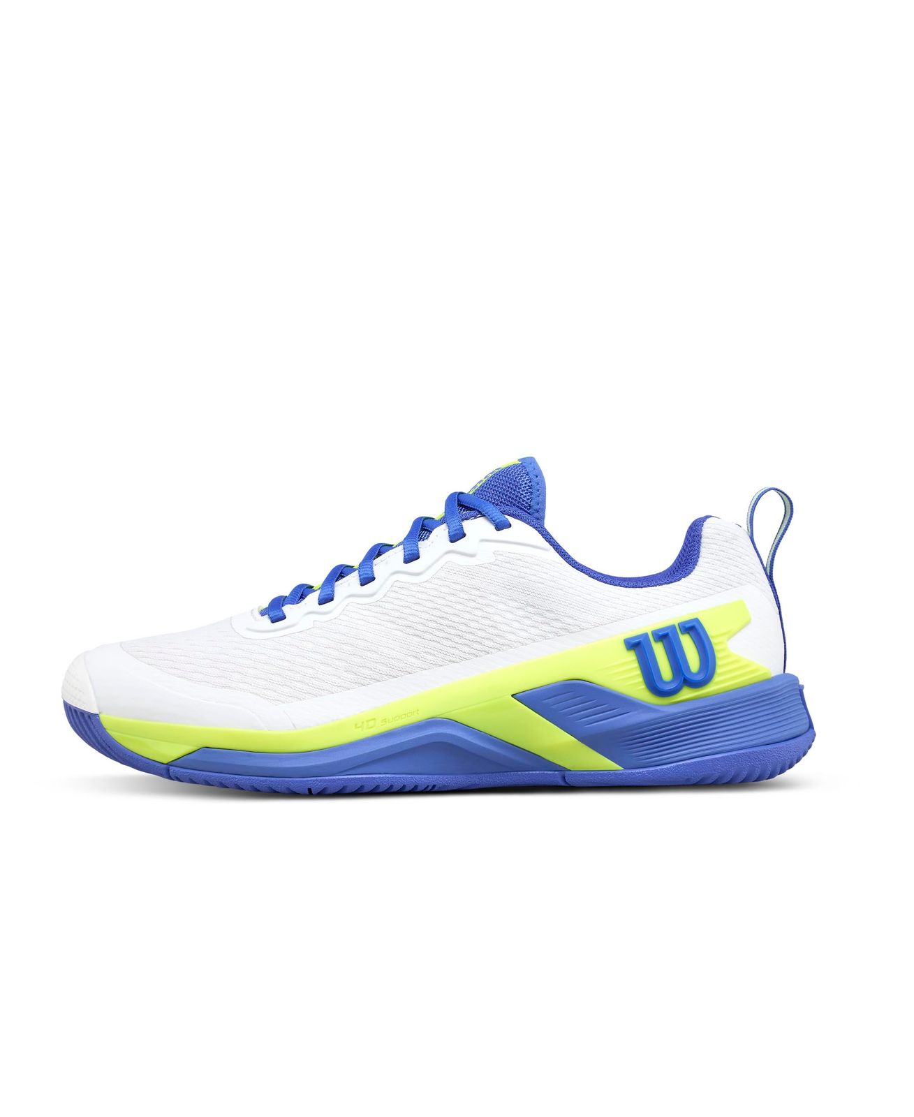 新品 [ウイルソン] テニスシューズ WRS336680U110 RUSH PRO 4.5 White/Amparo Blue/Sfty Yell 29.0 cm
