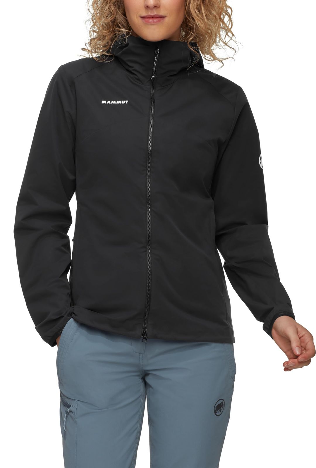 新品 [マムート] グラナイト ソフトシェル フーデッド ジャケット アジアンフィット ウィメンズ/GRANITE SO Hooded Jacket AF Women 1011-00333 black
