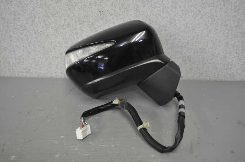 右 ドアミラー 電格 8P+2P ウィンカー ヒーター付 NH731P 黒 (RB3) オデッセイ アブソルート 前期 M43 s024510B