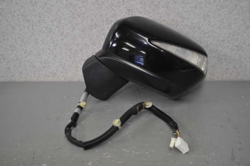 左 ドアミラー 電格 8P+2P ウィンカー ヒーター付 NH731P 黒 (RB3) オデッセイ アブソルート 前期 M43 s024511B