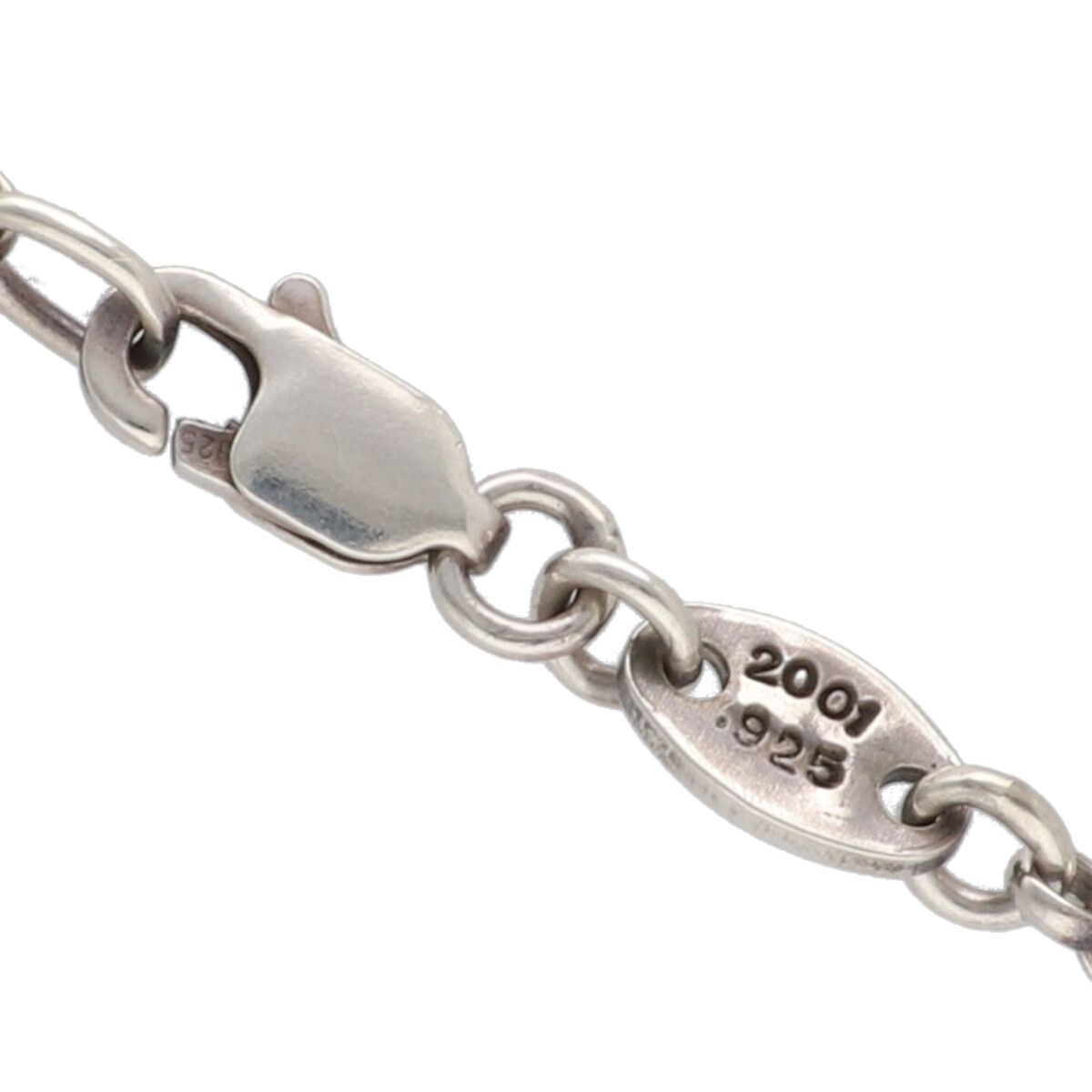 中古】 CHROME HEARTS クロムハーツ ロールチェーン 24inch SV925