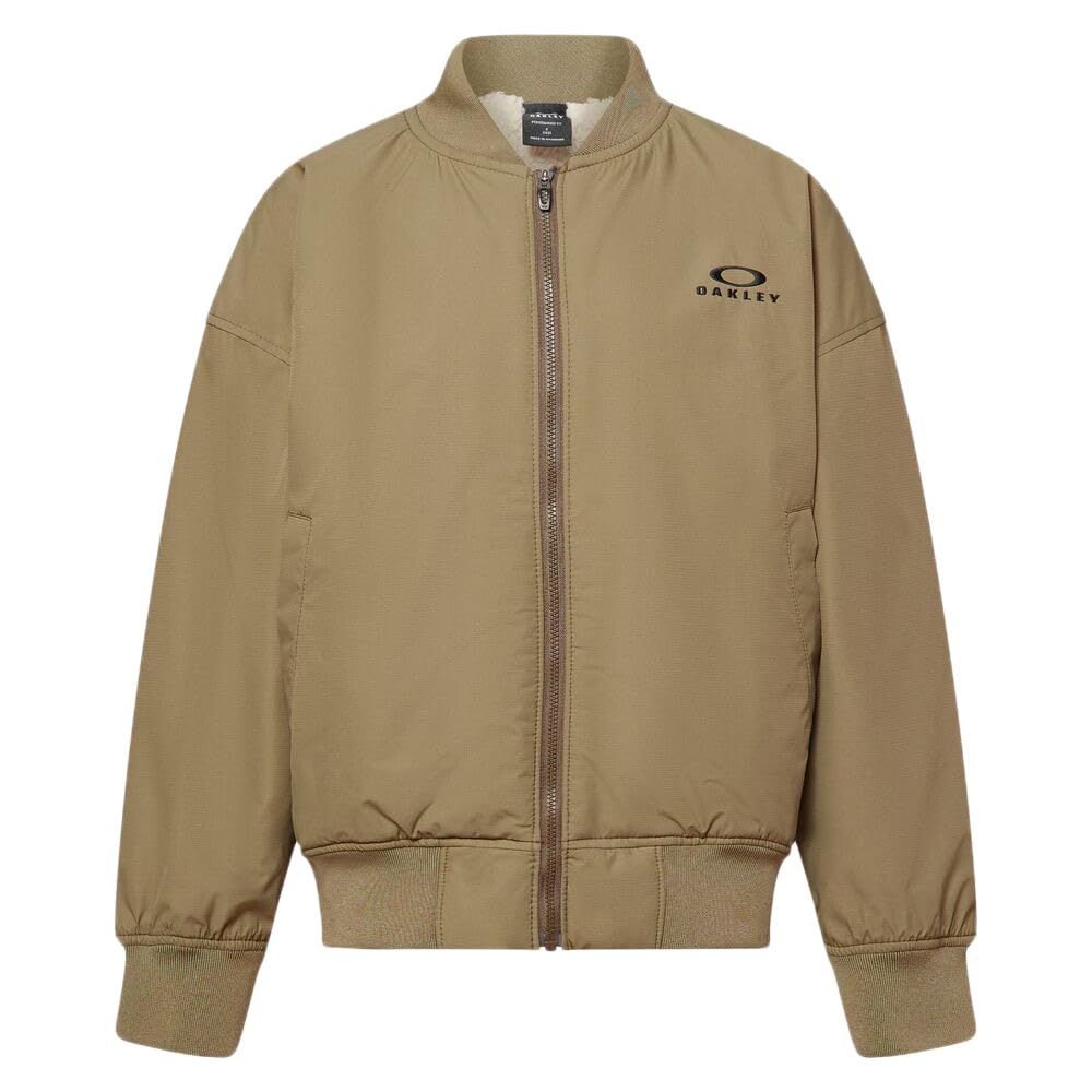 新品 Oakley (オークリー) ジャケット YTR BACK BOA MA-1 JKT 10.0 キッズ (7CE) ARMY GREEN (グリーン) 保温