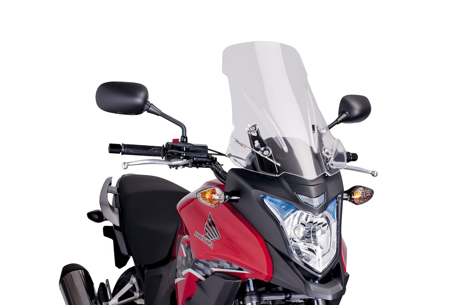 新品 Puig(プーチ) ツーリングスクリーン(TOURINGSCREEN) クリア HONDA CB500X/CB400X(13-15) puig-6480W