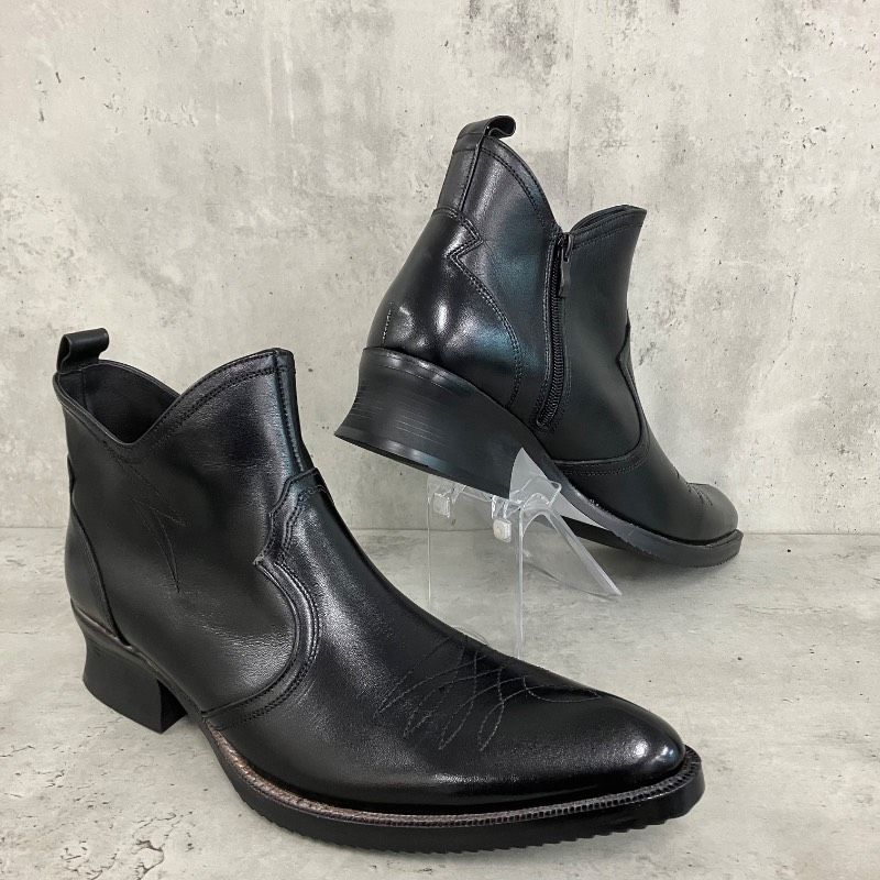 美品 TEXAS VILLAGE テキサスビレッジ 27.0cm ウエスタンブーツ 