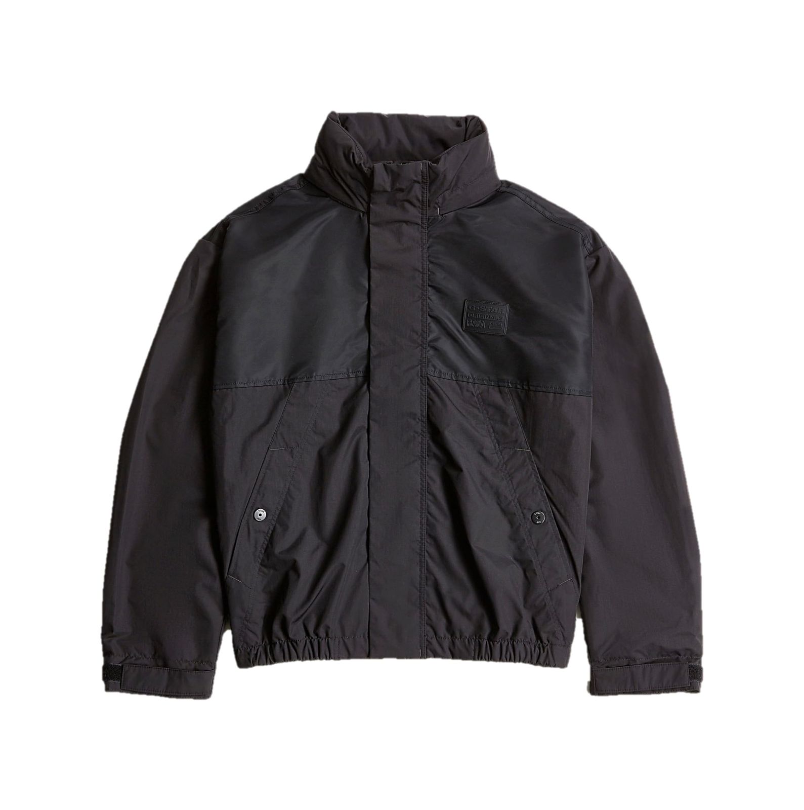 新品 [ジースターロゥ] ジャケット メンズ ルーズフィット ブラック Paneled-R jacket D24781-D419-6484-M