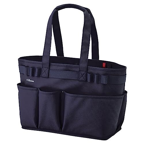 リヒトラブ ALTNA ツールバッグ ヨコ型 コーデュラ 耐荷重50kg 自立 大容量 肩掛け モバイル オフィス アウトドア トート ネイビー A7750ー11ma 3e1b96fb