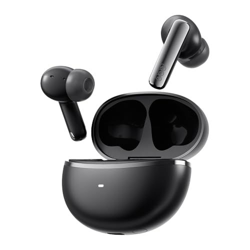 【VGP2026 受賞】QCY MeloBuds N70 ワイヤレスイヤホン ノイズキャンセリング MEMS+10mmダイナミックドライバー ハイレゾ LDAC対応イヤフォン Bluetooth6.0 外音取り込みモード 装着検出機能 マルチ 8155409f
