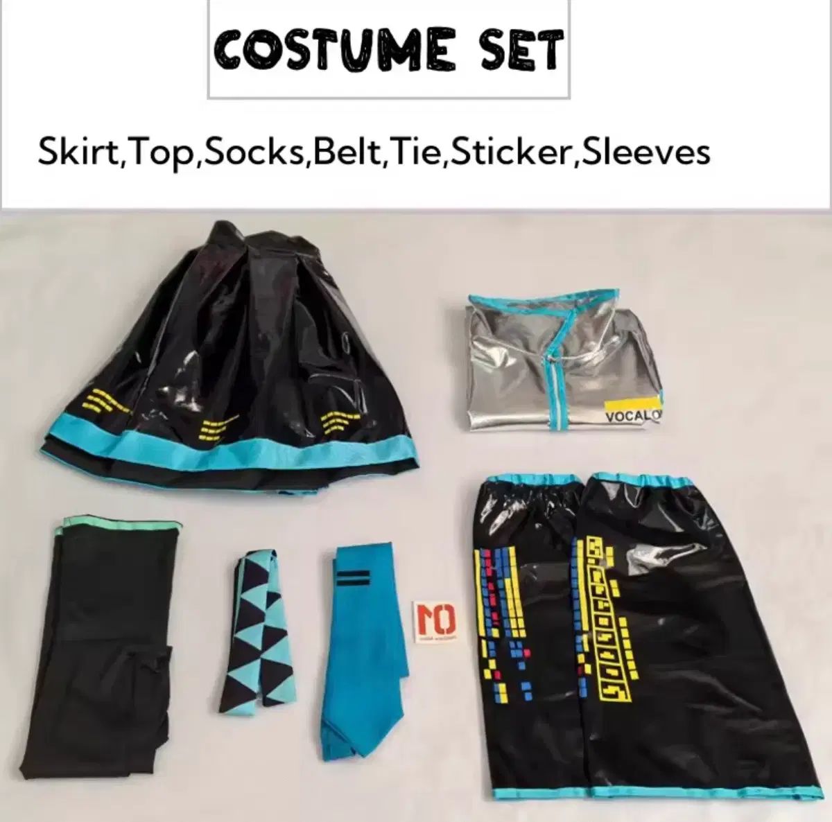初音ミク コスプレ 衣装 L