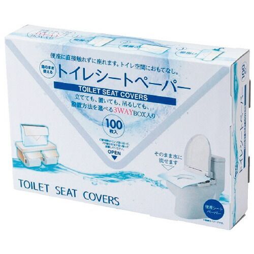 箱のままトイレシートペーパー 100枚×60箱 【サンナップ】
