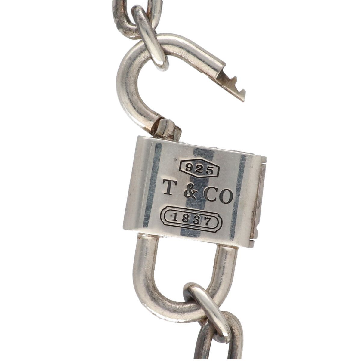 中古】 Tiffany＆Co ティファニー ミディアム ダブル ロック 