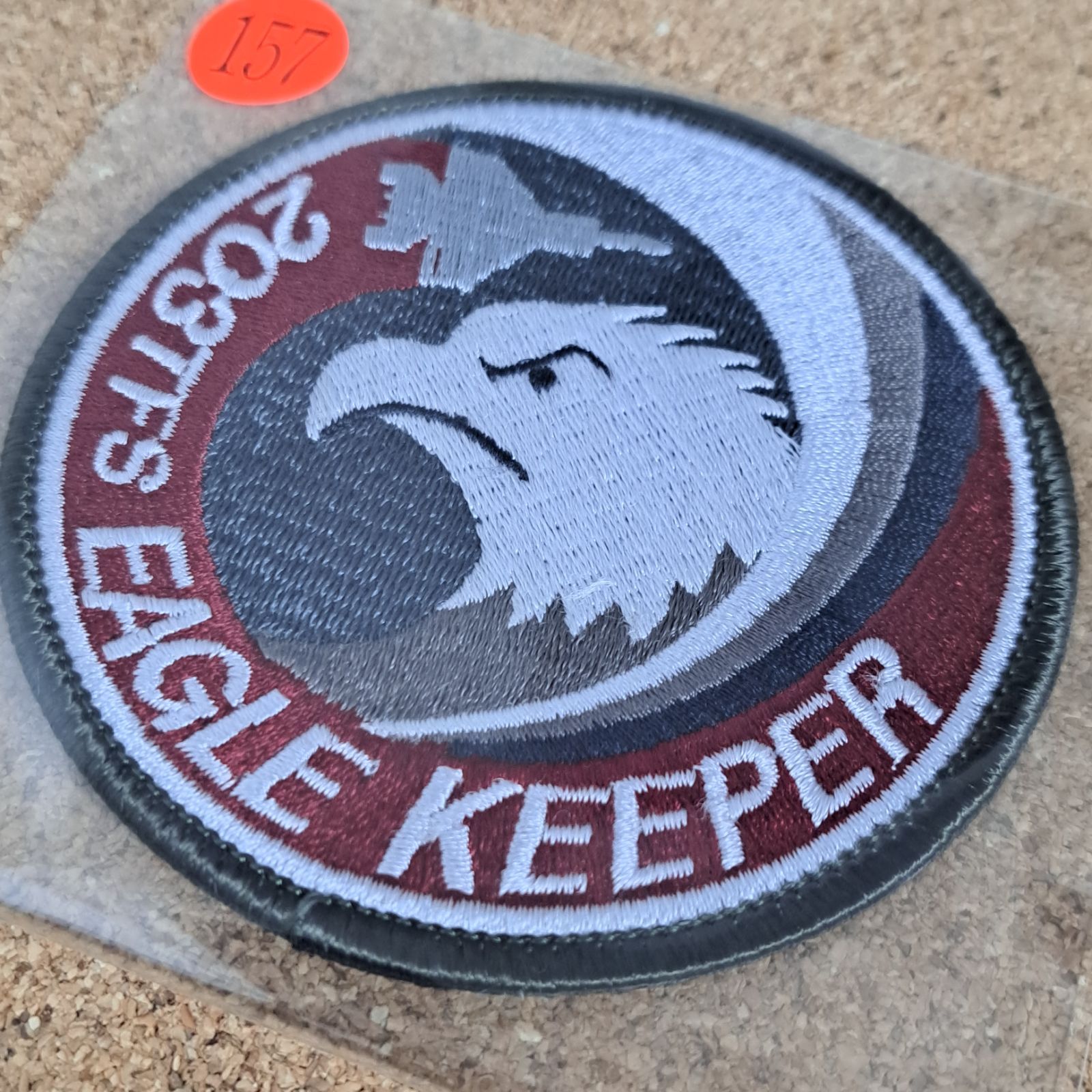 航空自衛隊 千歳基地 203SQ F-15 Eagle Keeper イーグル キーパーパッチ No.157 刺繍 ワッペン 送料無料