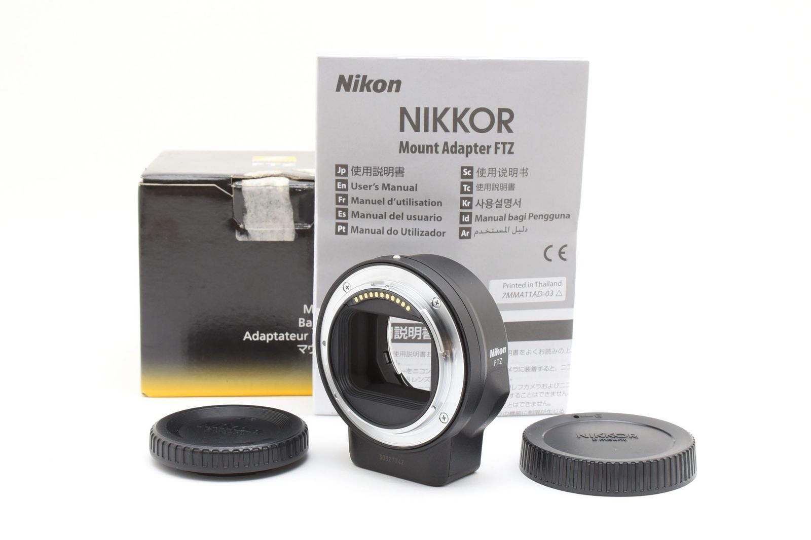 実用美品 箱あり Nikon ニコン FTZ マウントアダプター #4122-2