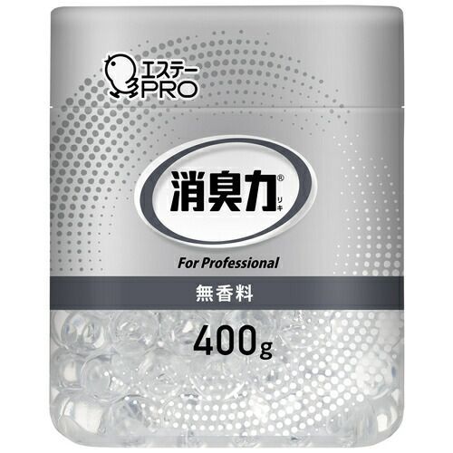 消臭力業務用 ビーズ 本体400g 無香料 16個【エステー】