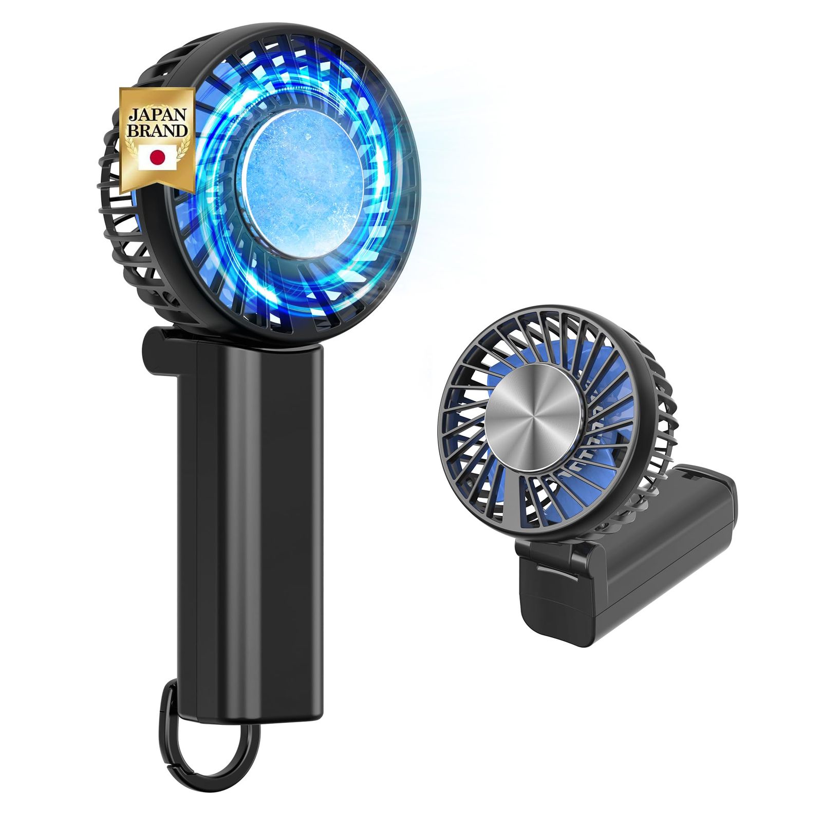【新品】ハンディファン 冷却プレート 【15dB静音・1S瞬間冷却・2026新型モデル】 携帯扇風機 4500mAh大容量 最大20時間動作 ハンディ扇風機 Type-C急速充電 5段階風量調節 極静音 小型 クーラー機能 軽量 急速冷感 熱 3a13605f