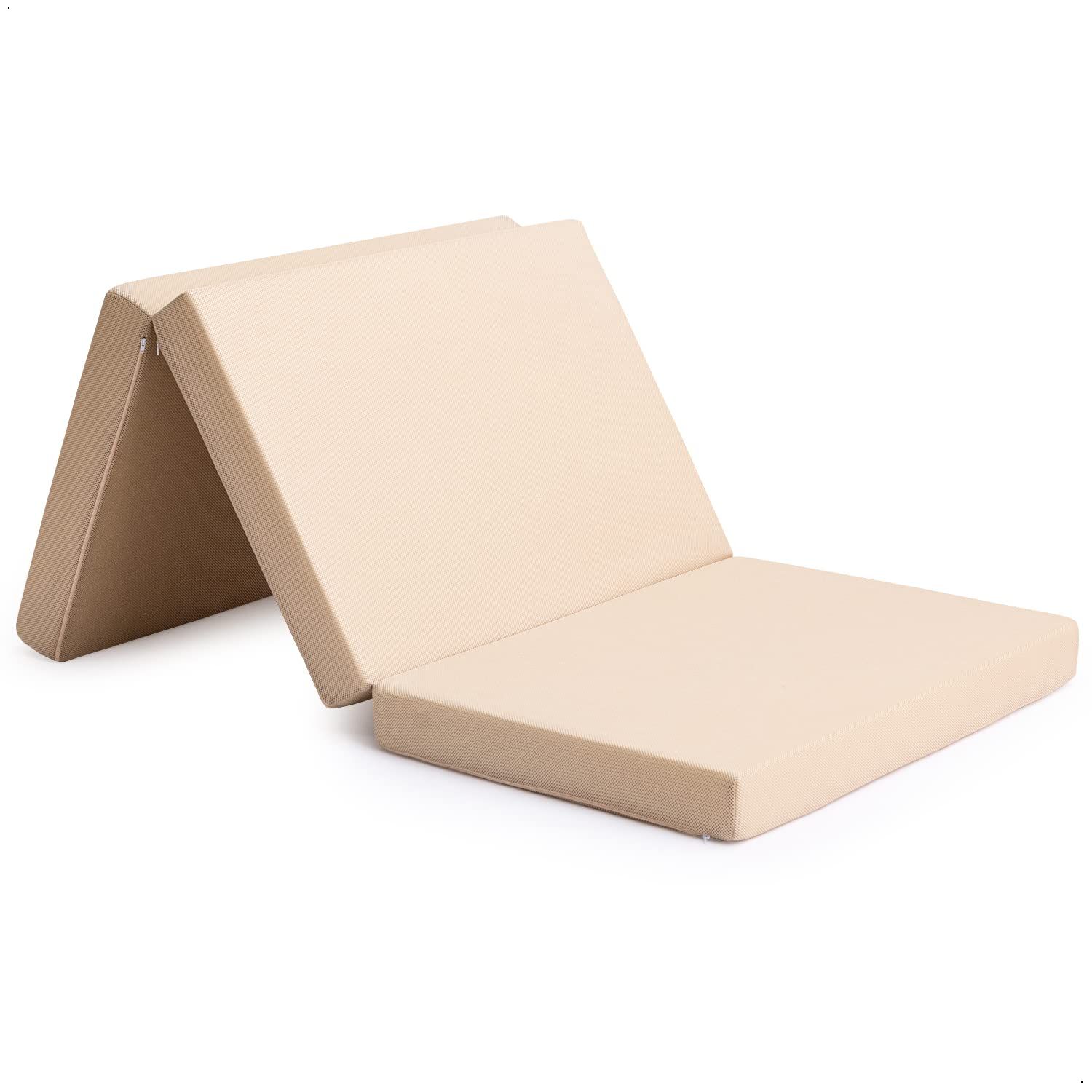 タンスのゲン マットレス シングル【全部洗える】厚み10cm「純」高反発(R) 密度25D 硬さ190N 三つ折り 敷布団 メッシュ 13810084(100398)p a4f12a75
