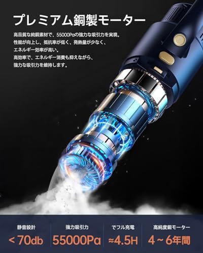 ☆新品☆コードレス掃除機 サイクロン式 超軽量 スティッククリーナー